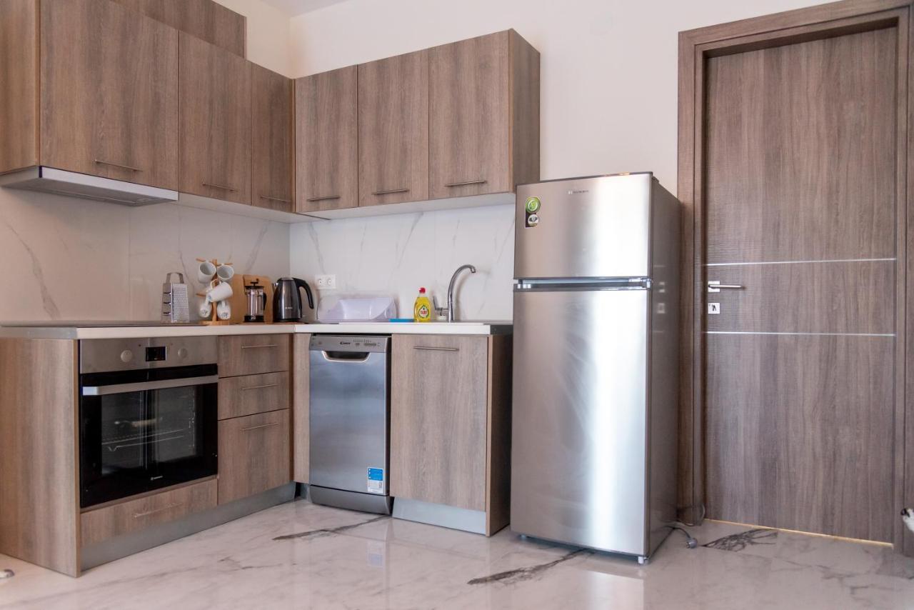 Nika Apartment ハニオティス エクステリア 写真